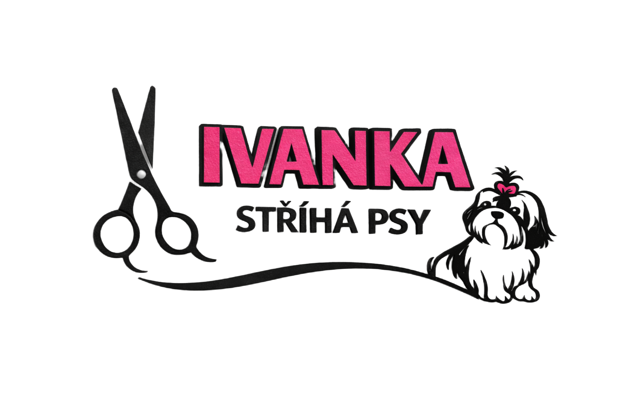 Ivanka stříhá psy logo